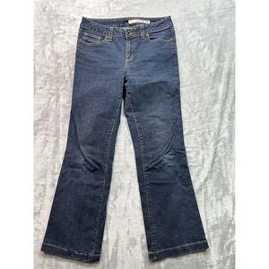 DKNY Womens Sz 6R Designer Soho Jeans Blue BootCut‎ Mid Rise Ladies Denim Pants